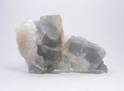 Fluorit, křemen - ⚒ Xianghuapu, Xianghualing, Čína